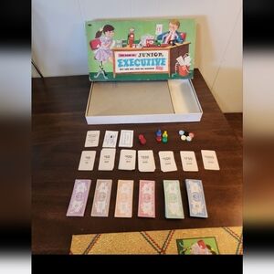Board Game Vintage 1955  "Junior Executive" by Whitman Publishing